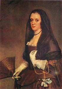 Dama con abanico de Diego Velázquez